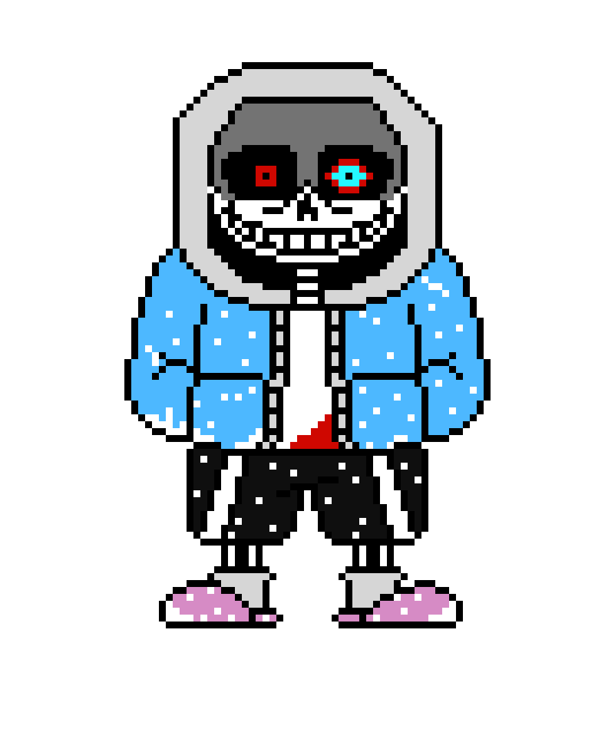 [4fbda4] i made dust sans...-Evan