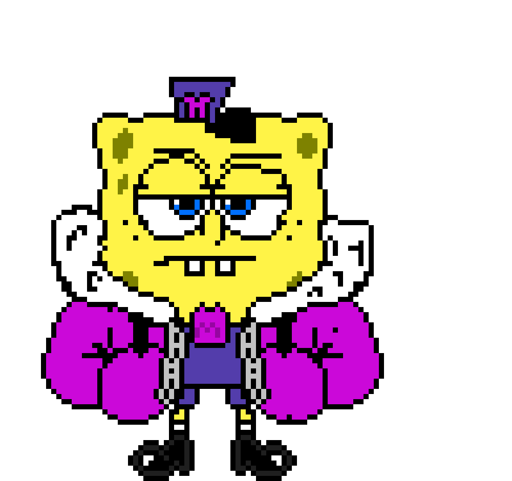 [efd013] SpongeSwap Spongebob design that looks like JoJo(Desc) ~Ro
