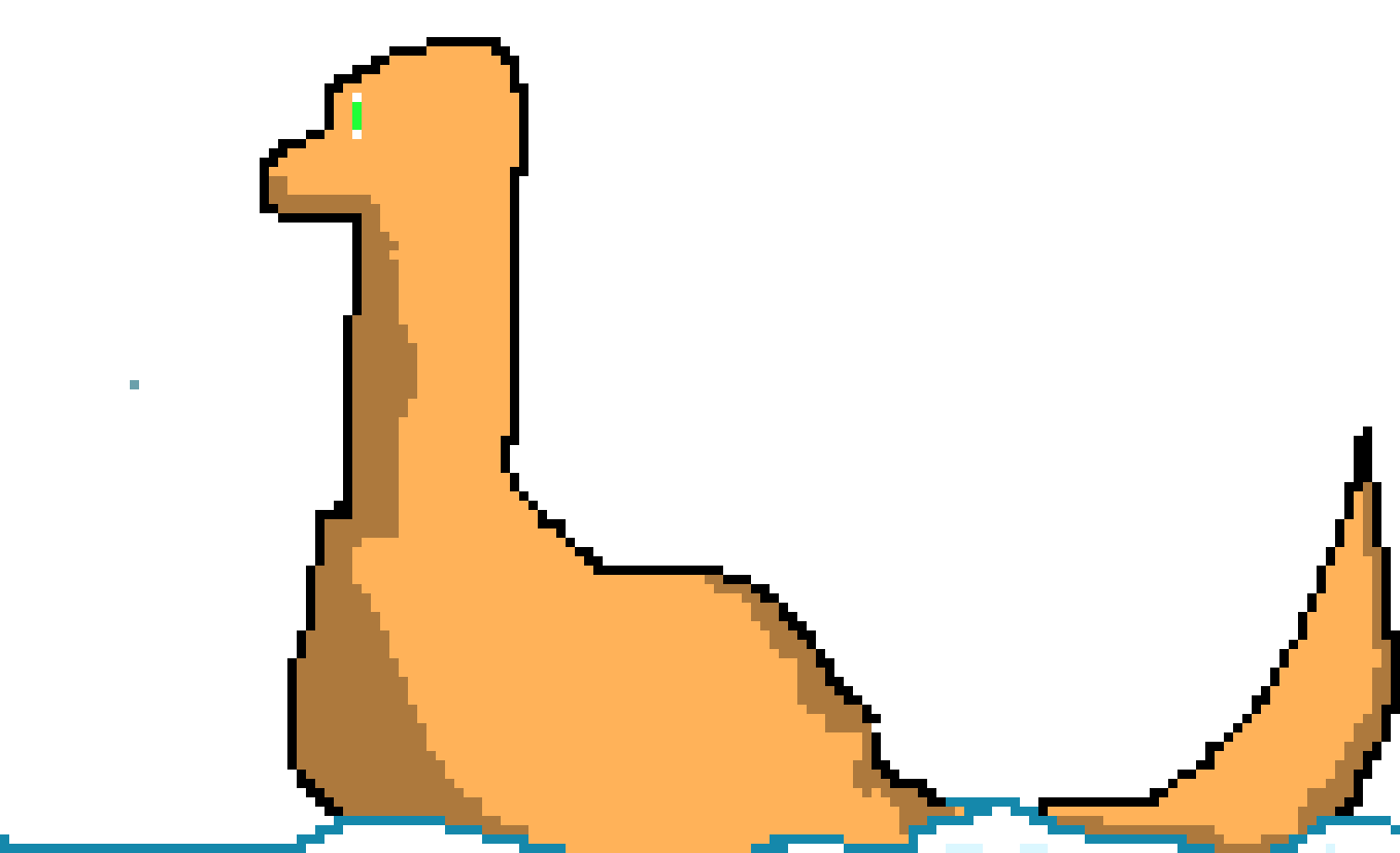 [9664c4] Cute Sea Monster!