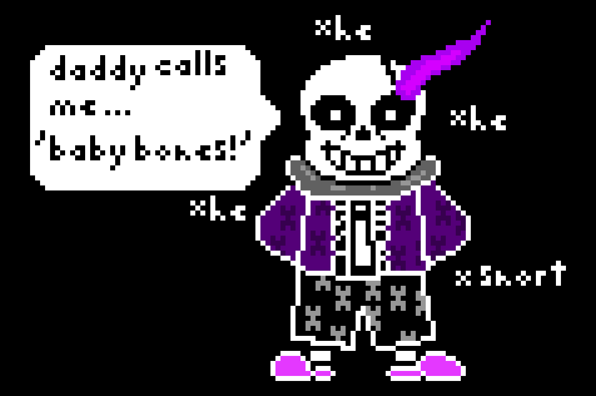[9664c4] Little/Void! Sans (Reuploaded)