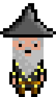 [bb0007] Pixel Wizard Starry Idle AniF2