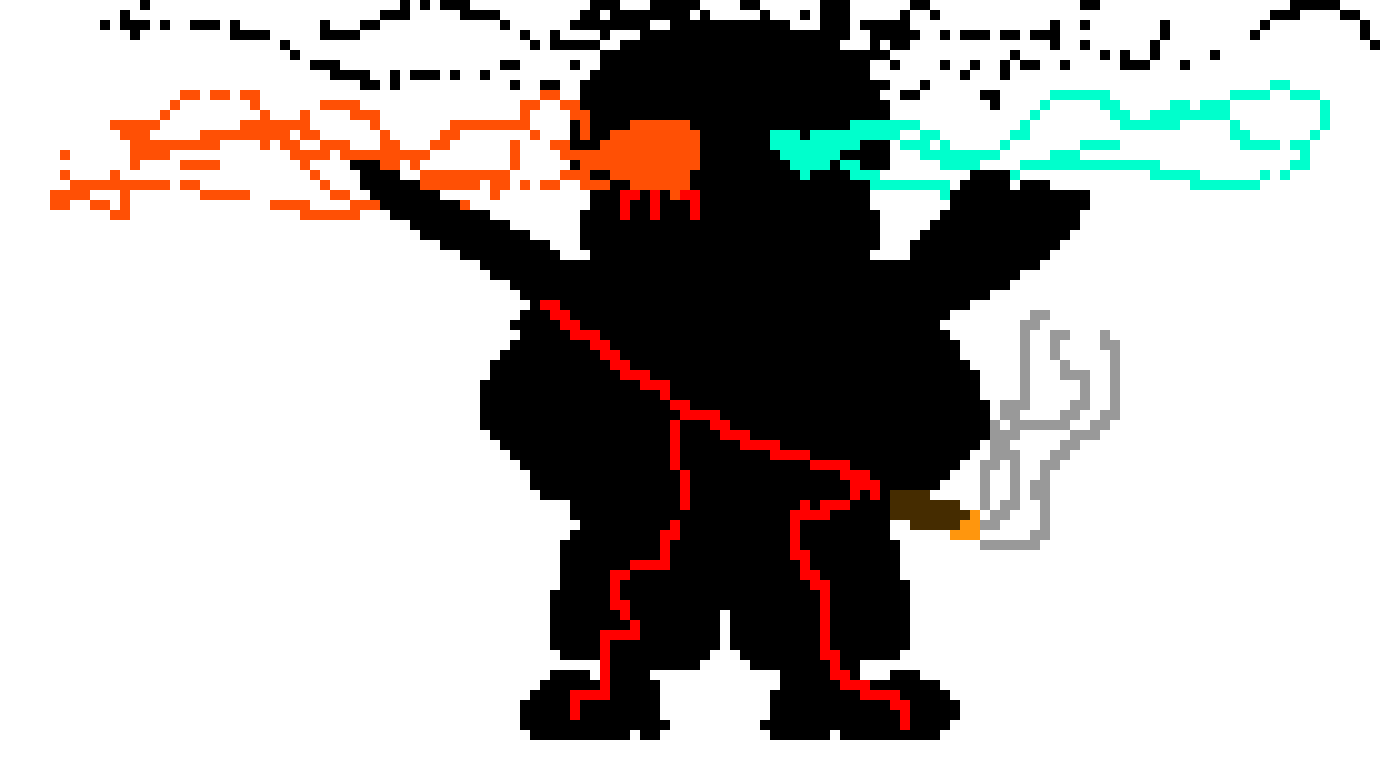 [9664c4] EVIL! AU GOD SANS