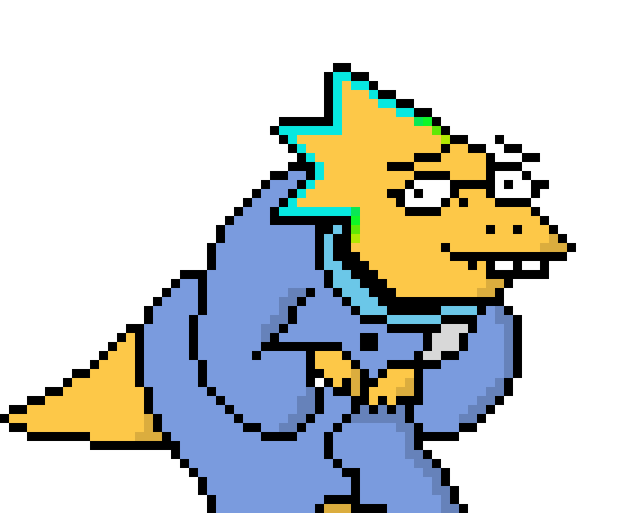[cca4f0] Whirlpool-Tale Alphys