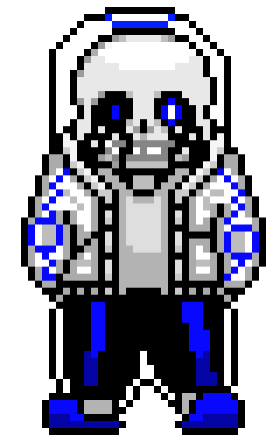 [4db866] AlphaTale - error 404 Sans. (Advanced Overworld Sprite) (KamuiSenketsu)