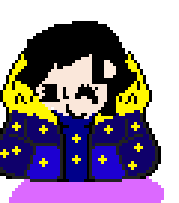 [904ba9] its ok chris u dont have to wear it I just made it with my magice thats all 