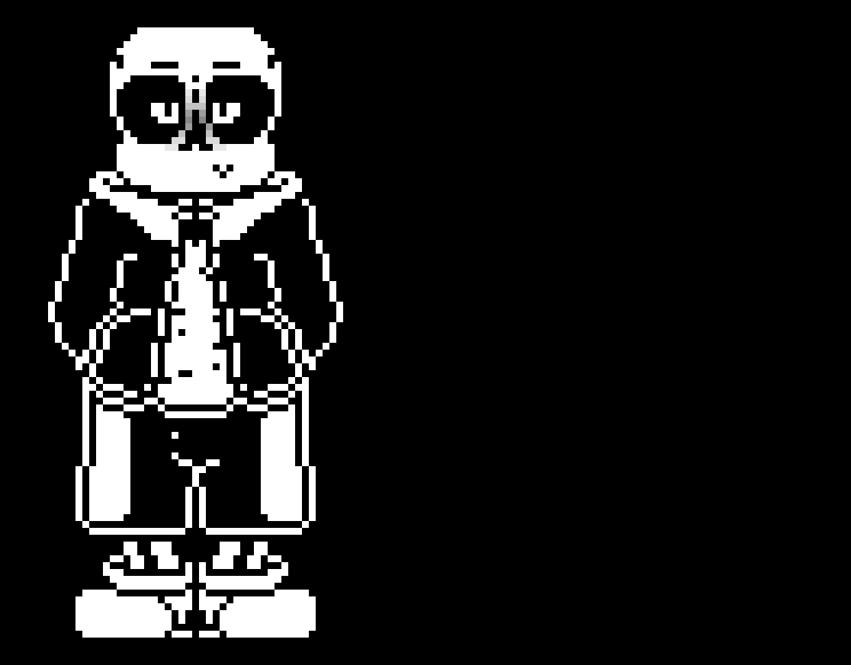 [2fbf6b] For obvious reason, i've deleted fanon gay sans, as fanon sucks, gay sans canon is just sans, taller, and gayer.... I've only changed 2 things for canon gay sans