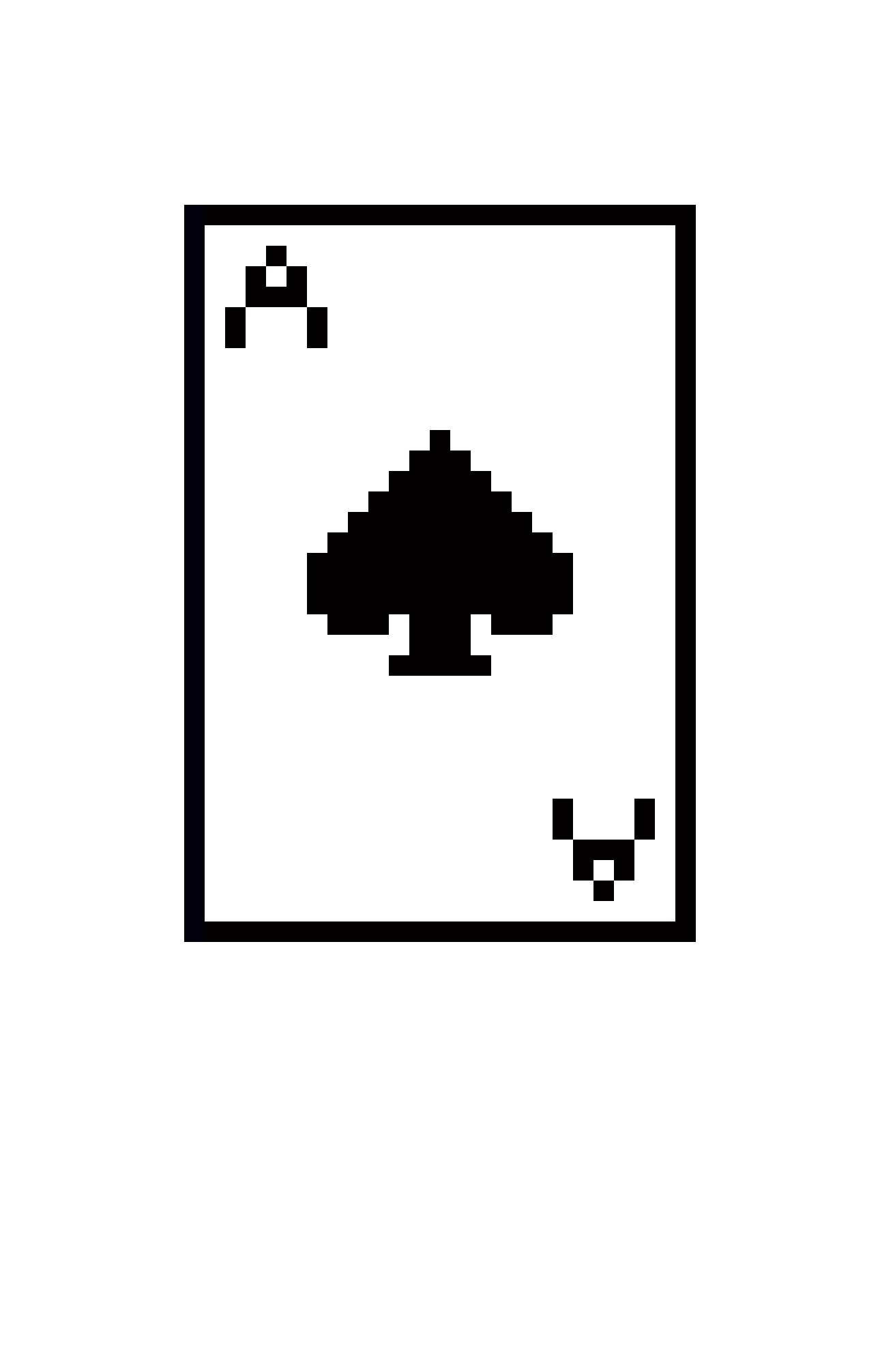 [e74500] ace of spades right 