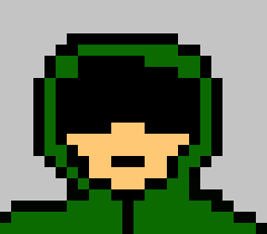 [77b851] That yellow haired or brown haired dude with the devils, thing or something or other?