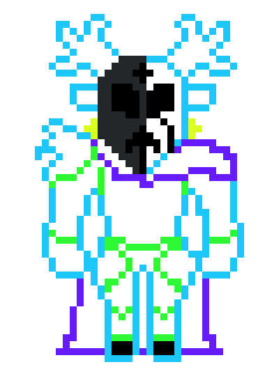 [359e65] Undyne The Undying (overworld sprite)(armour)