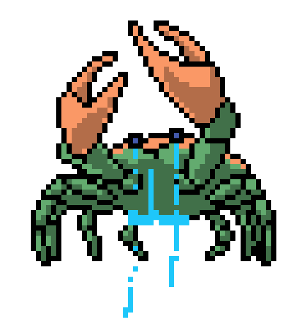 [df4002] I am the crab. I am here
