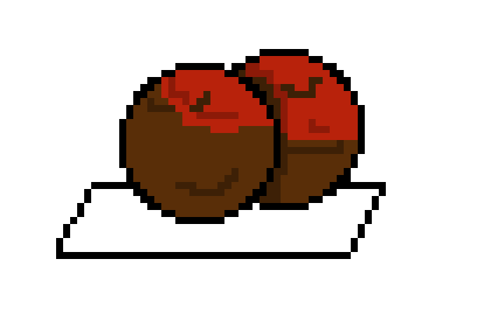 [0abaf6] A plate of meatballs