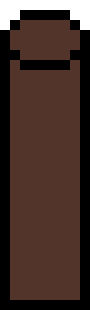 [563866] Dark Oak Fence End