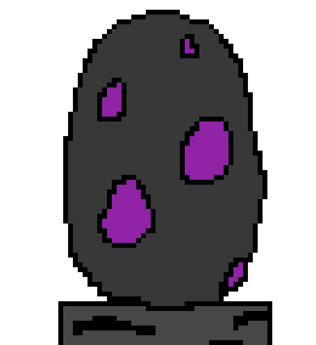 [2f5b3c] Ender dragon egg PixelArt