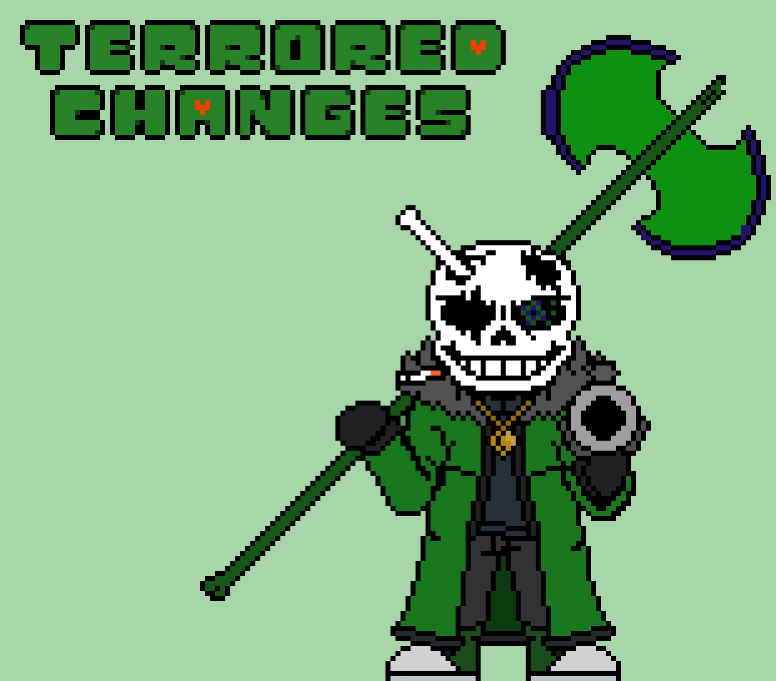 [c2fe0c] Sudden Changes but Terro- Toxin Sans it's still a W.I.P