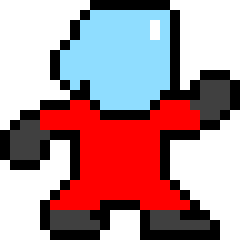 [9664c4] RedAstronautRightWalking