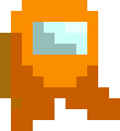 [1a18a3] Walking Orange [Among Us] (LunaSilverPelt)