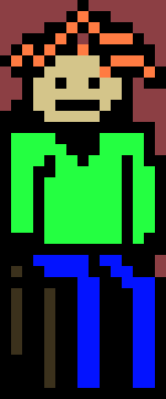 [9664c4] sitting green man