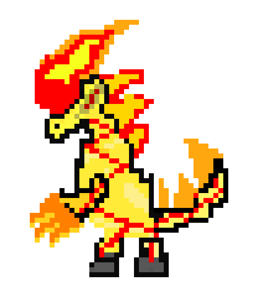 [9664c4] fire creature