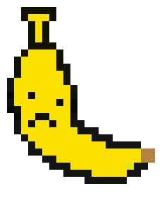 [f7c573] terrie, why is banana not in list of characters? i feel depressed now.