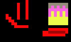 [72c467] who want cake if they pixel art is cool i'm not going to give the troller the cake -adam old-