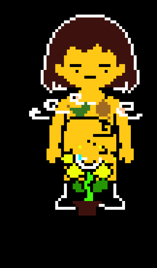 [832f29] Flowey has to cover up Frisk to avoid people seeing dirty stuff