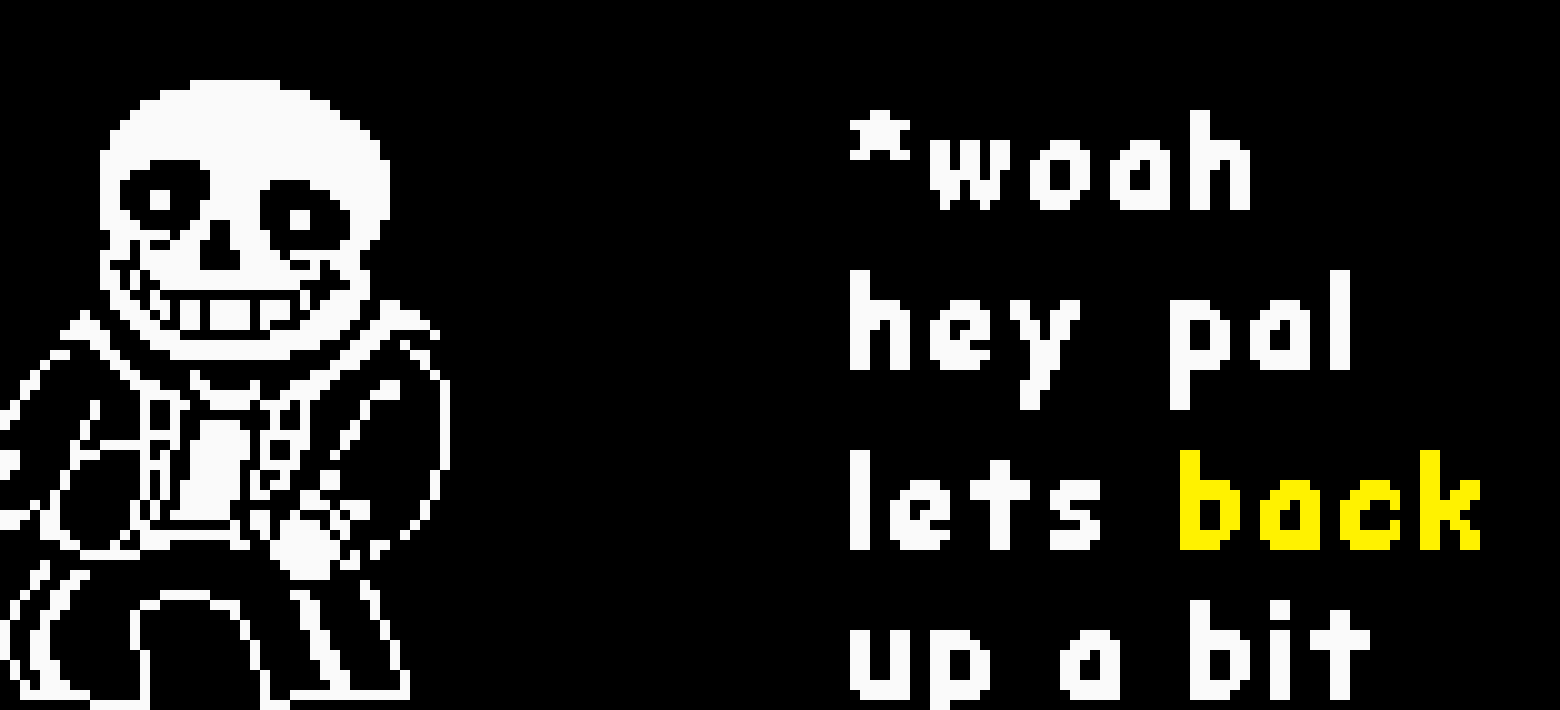 [7456f1] second time some idiot made me into sans! you fools, i already have this!   -TomKat