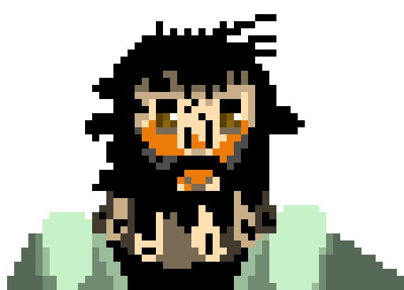 [5f7fc1] *Smiles with "pure" joy as he looks in the direction but not quite at Terrie* Who the hell are you?