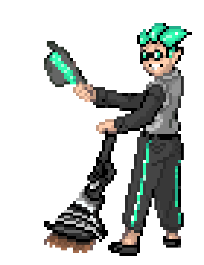 [8aa4ac] Do you want a overworld sprite? | Fish :O