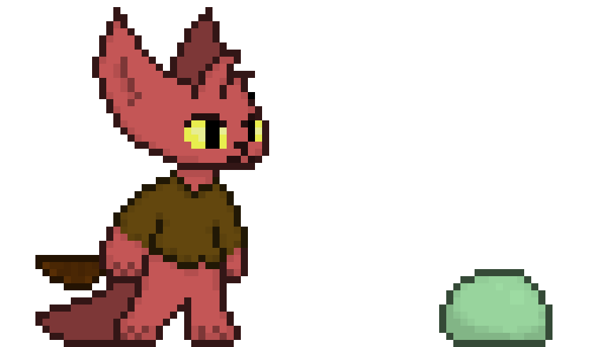 [df648d] i need to make at least 5 diffrent enemies, at least 1 mini boss, and a Floor Boss... wah...