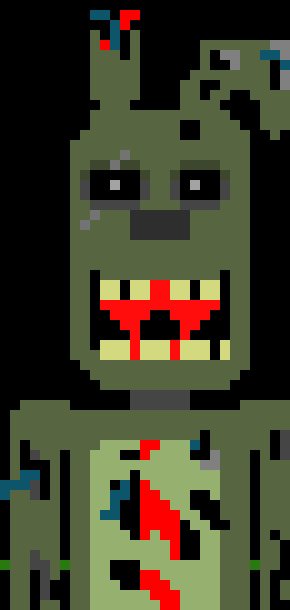 [855695] phantom freddy grabs red from the back of his neck, and makes him appear like there is a ventalation error in the house)