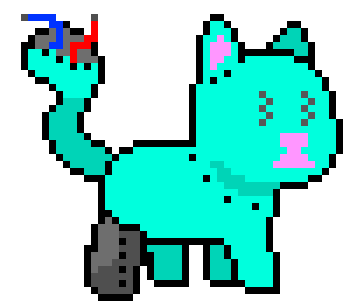 [fd7931] (Wakes up and sees the wound and starts freaking out)MEOW MEOW!!-Speck