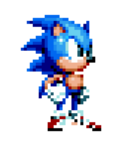 [9664c4] Nearly done Sonic Mania Sprite