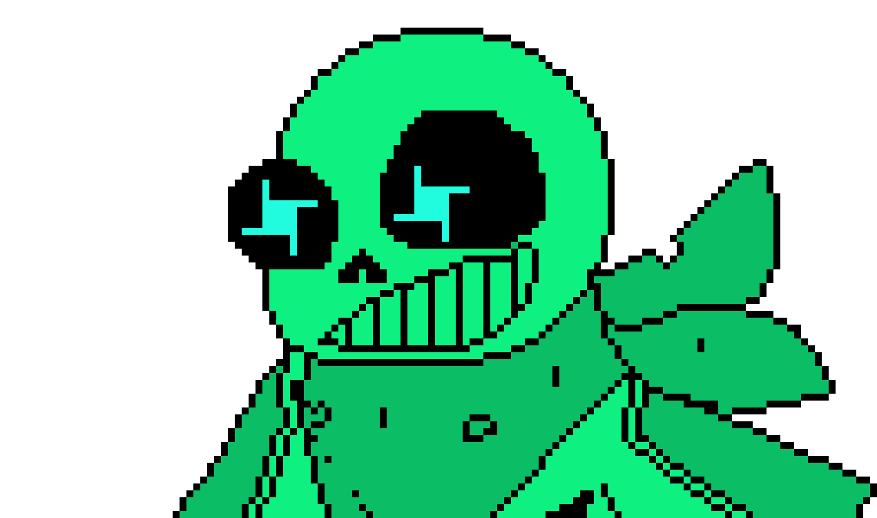 [b9de0d] papyrus! im green! like you! - sans (underswap)