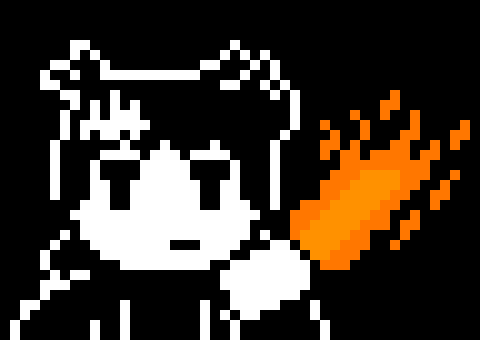 [77b851] It's not a torch and I can control the fire - grim