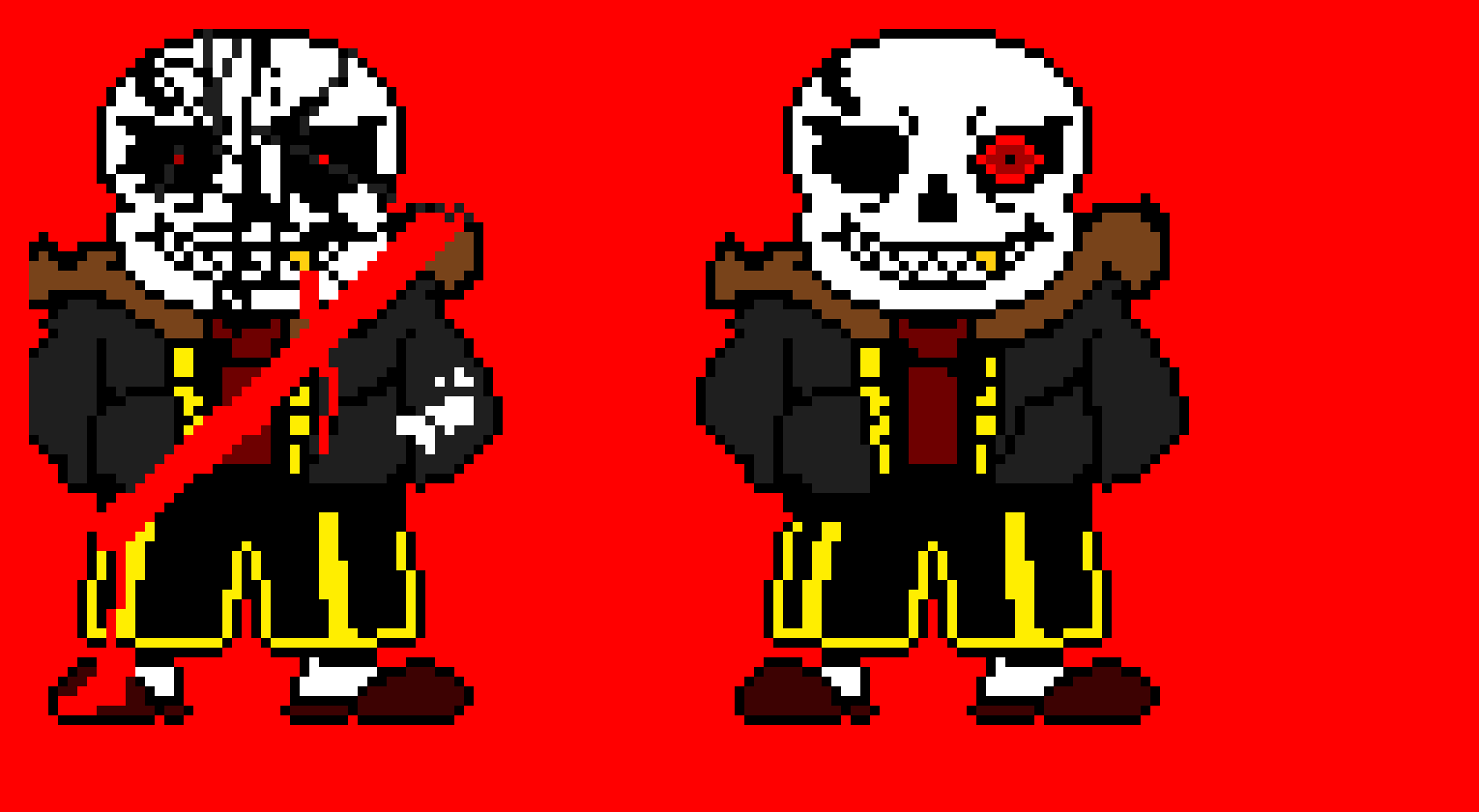 [9664c4] UnderFell Sans now in full genociede route of undertale!