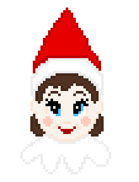 [f929d7] Girl Elf on Shelf