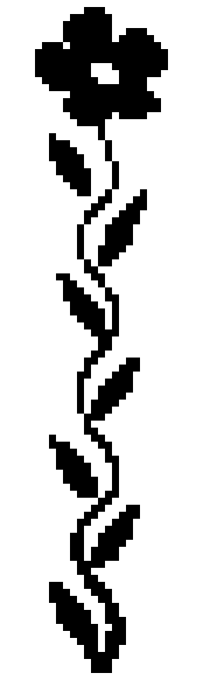 [26a5f6] flower and stem