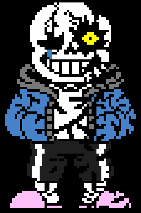 [84230f] Undertale Sans the Skeleton (broken) :(