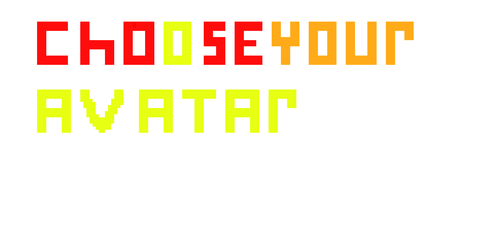 [9664c4] Choose Your Avatar page 