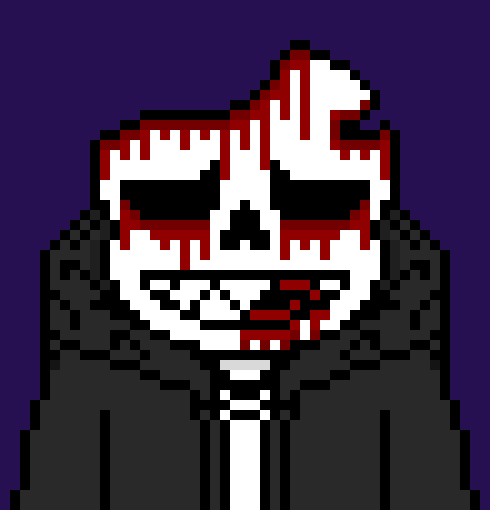 [b63bdb] . . . . *sits down next to Dogamy's body* 