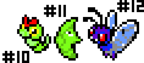 [9664c4] Kanto Pokemon 10-18 WIP