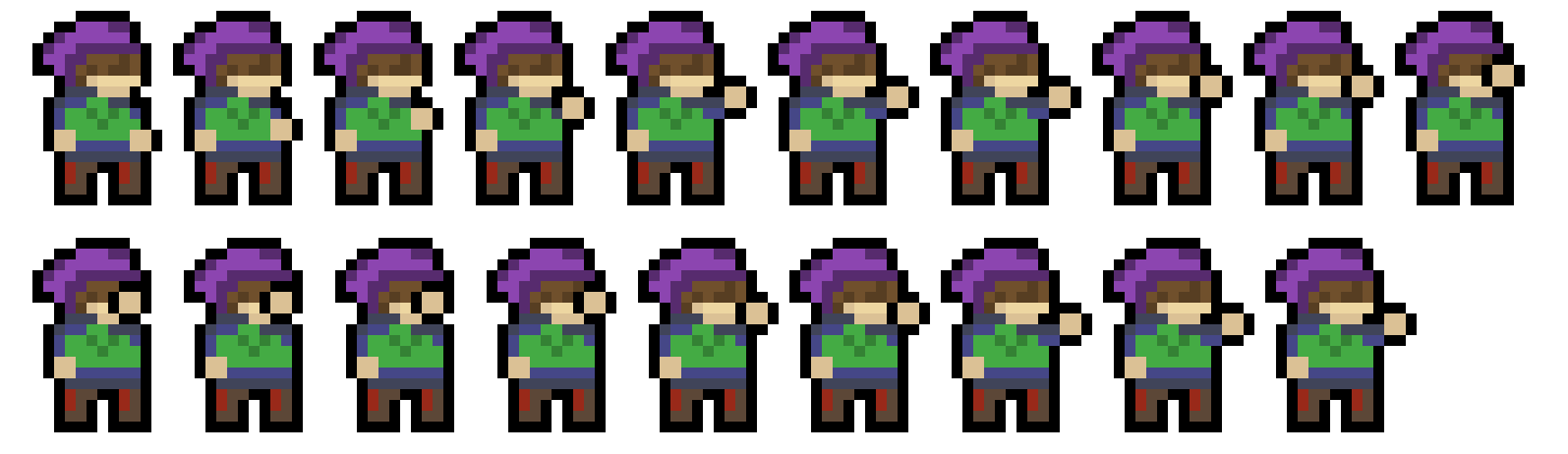 [c419bc] Main Character waving goodbye