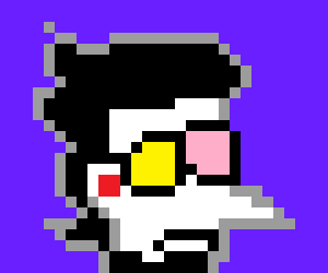 [bc76ff] Spamton/Scp Scp 8133-Heya Luns do I have your permission to become ye sis?