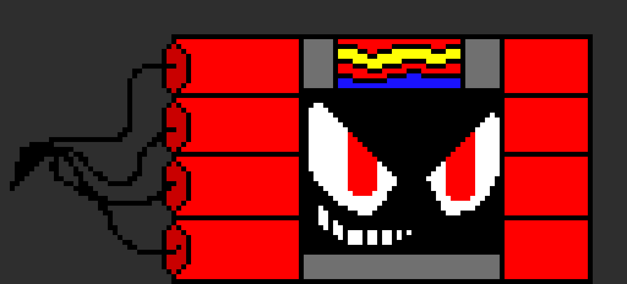 [812b32] heh caught me, there cant be a virus inside of me unless my bombs get lit... but what is the chance of that- - Whitt-X (molt)