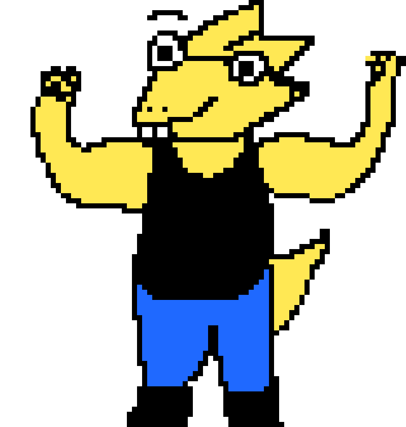 [9664c4] Alphys Sprite
