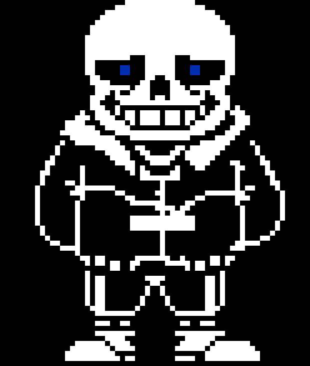 [4db866] Undertale last breath Sans Sprite (my version)