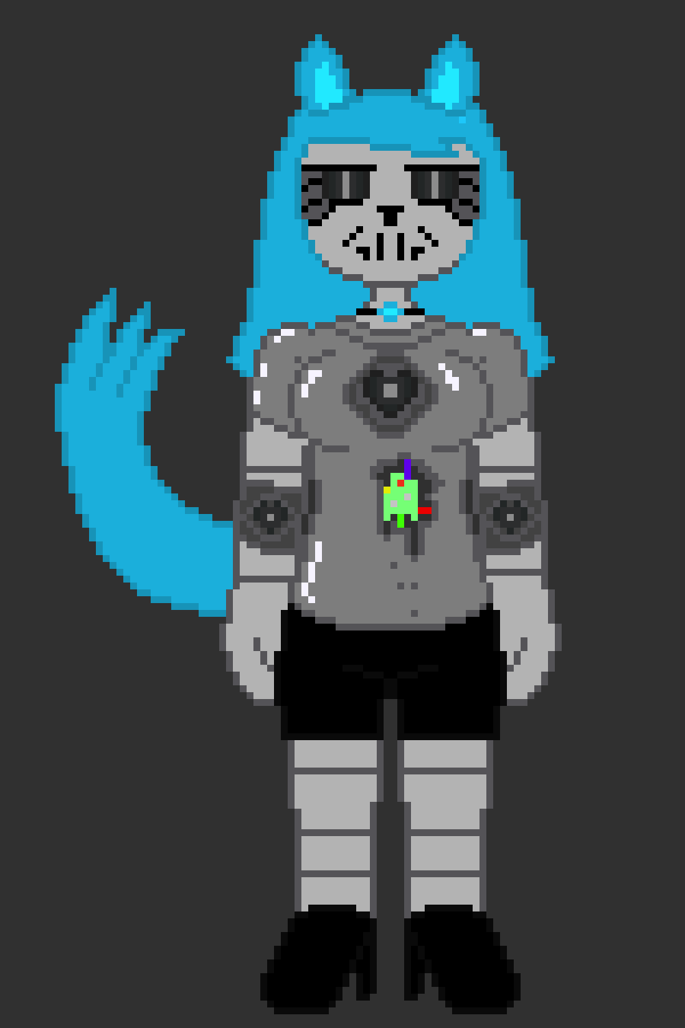 [4fbda4] Evelyn stands in front of the boss silent*-Evelyn