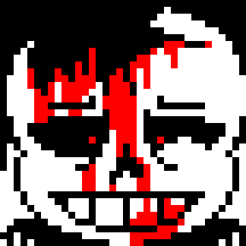 [7ce906] *(The puddle reminded him of the corruption.) I-I.. -HorrorTale Sans