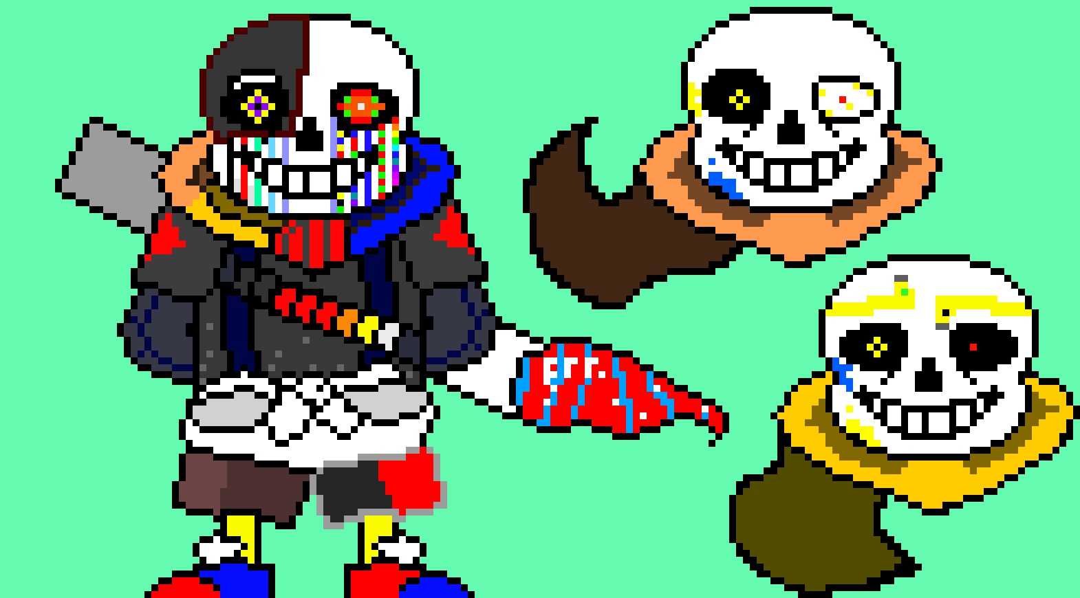 [b60944] lagged Ink Sans SPRITE - finally finished 