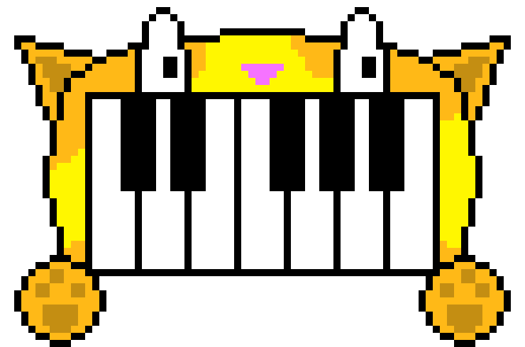 [8424bd] Cat Piano